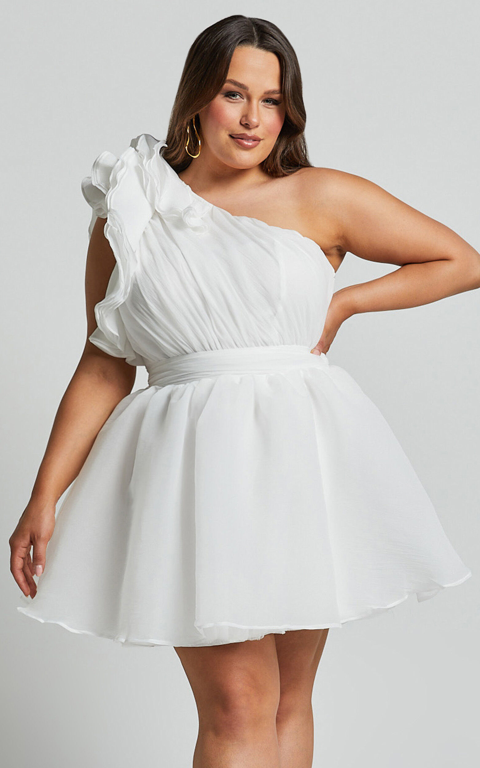 新品 ARIEL MINI DRESS ワンピース ホワイト Leia Strapless Mini Dress In Off White | Alice + Olivia