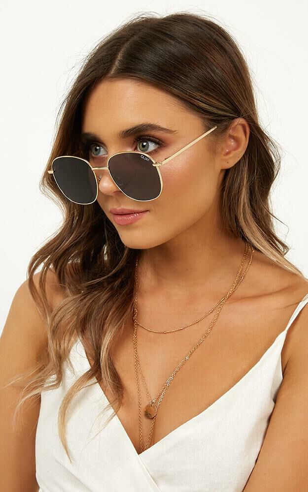 Quay jezabell sunglasses gold discount