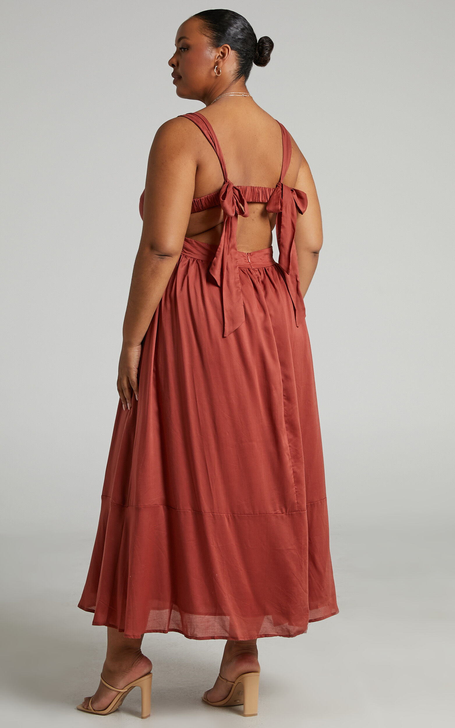 Burnt pink dress 2025