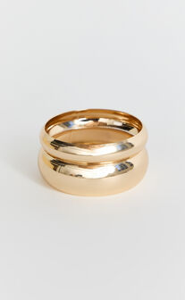 Paris Bangle - Multipack Bangle Set in Gold