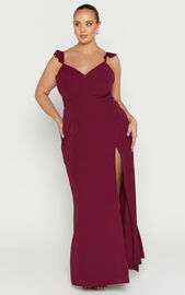 More Than This Maxi Dress In Wine | Showpo