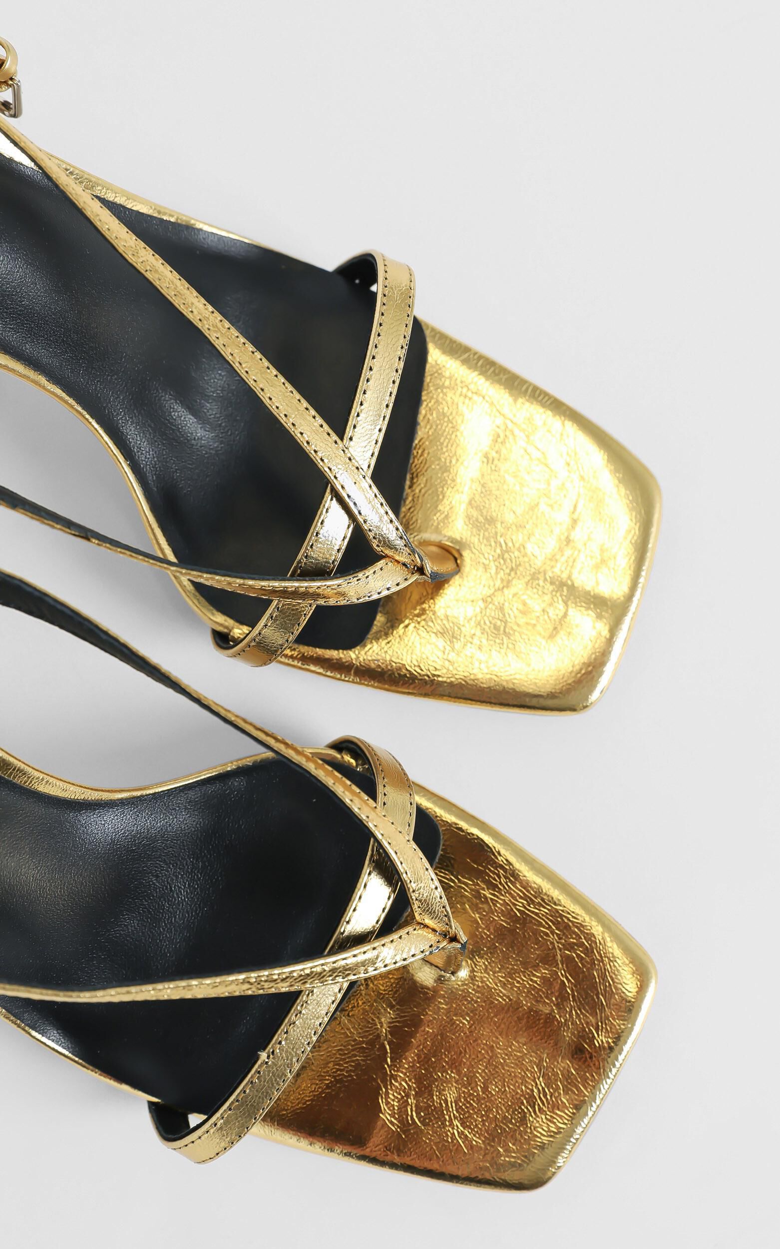 Tony bianco gold heels on sale