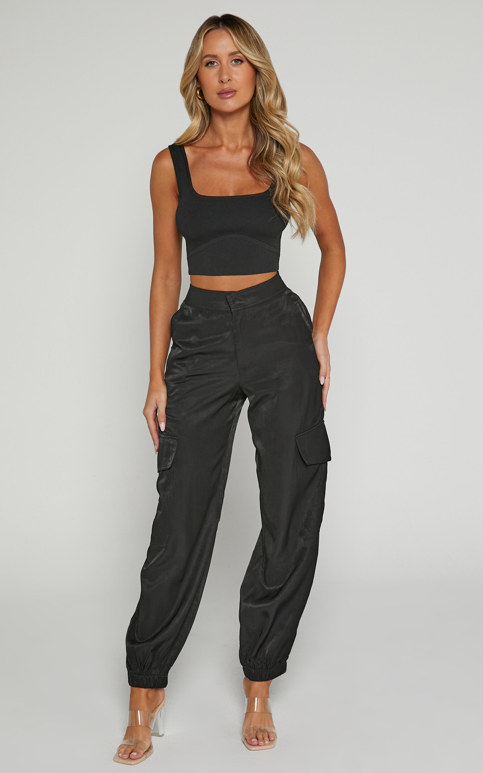 Cuffed Ankle Pants