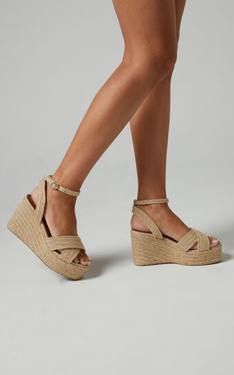 Verali - Callie Wedges in Natural Rope