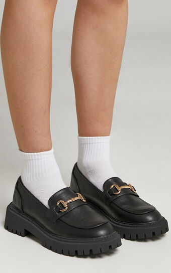 Therapy - Extra Loafer in Black | Showpo