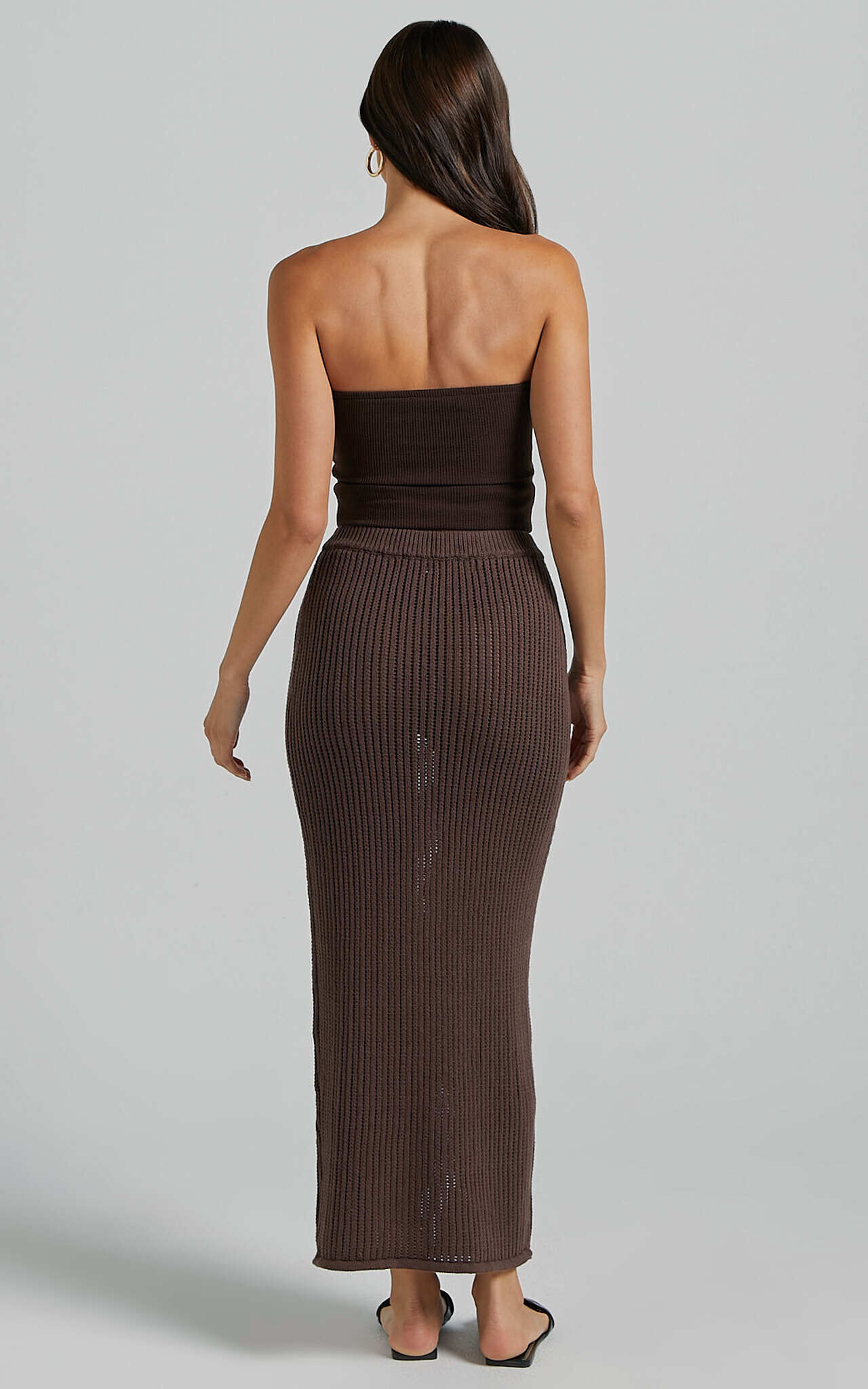 Knitted midi skirt two piece on sale