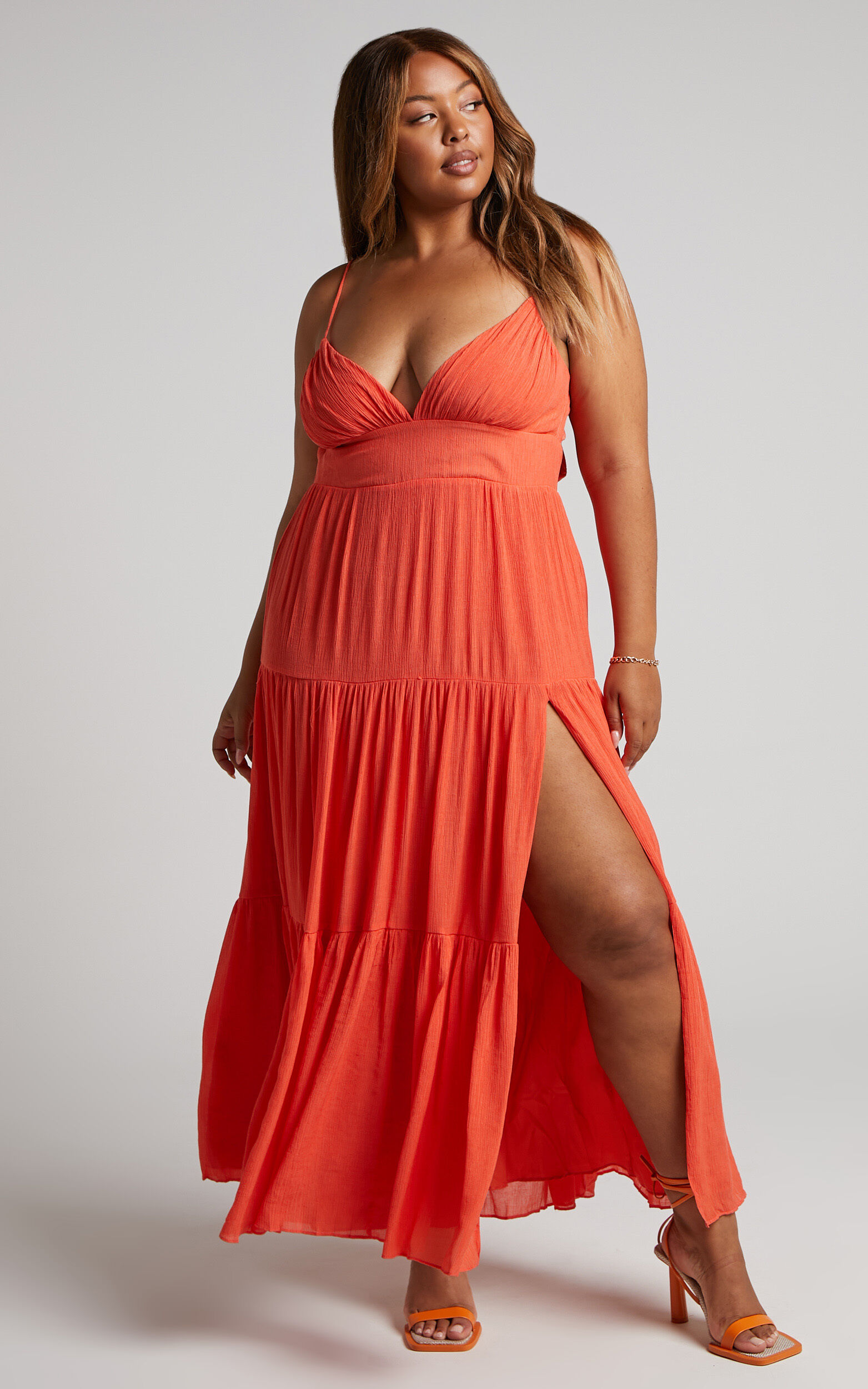 Large maxi shop dress