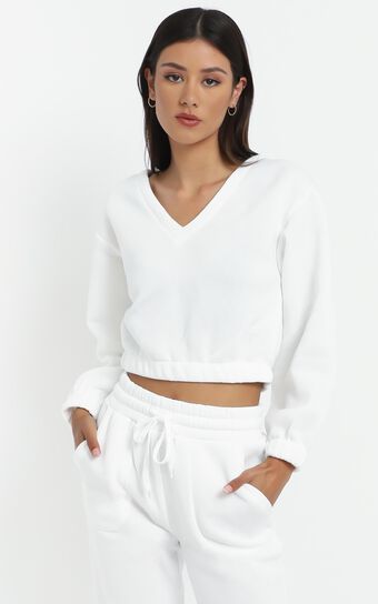 Zaylee Sweater in White