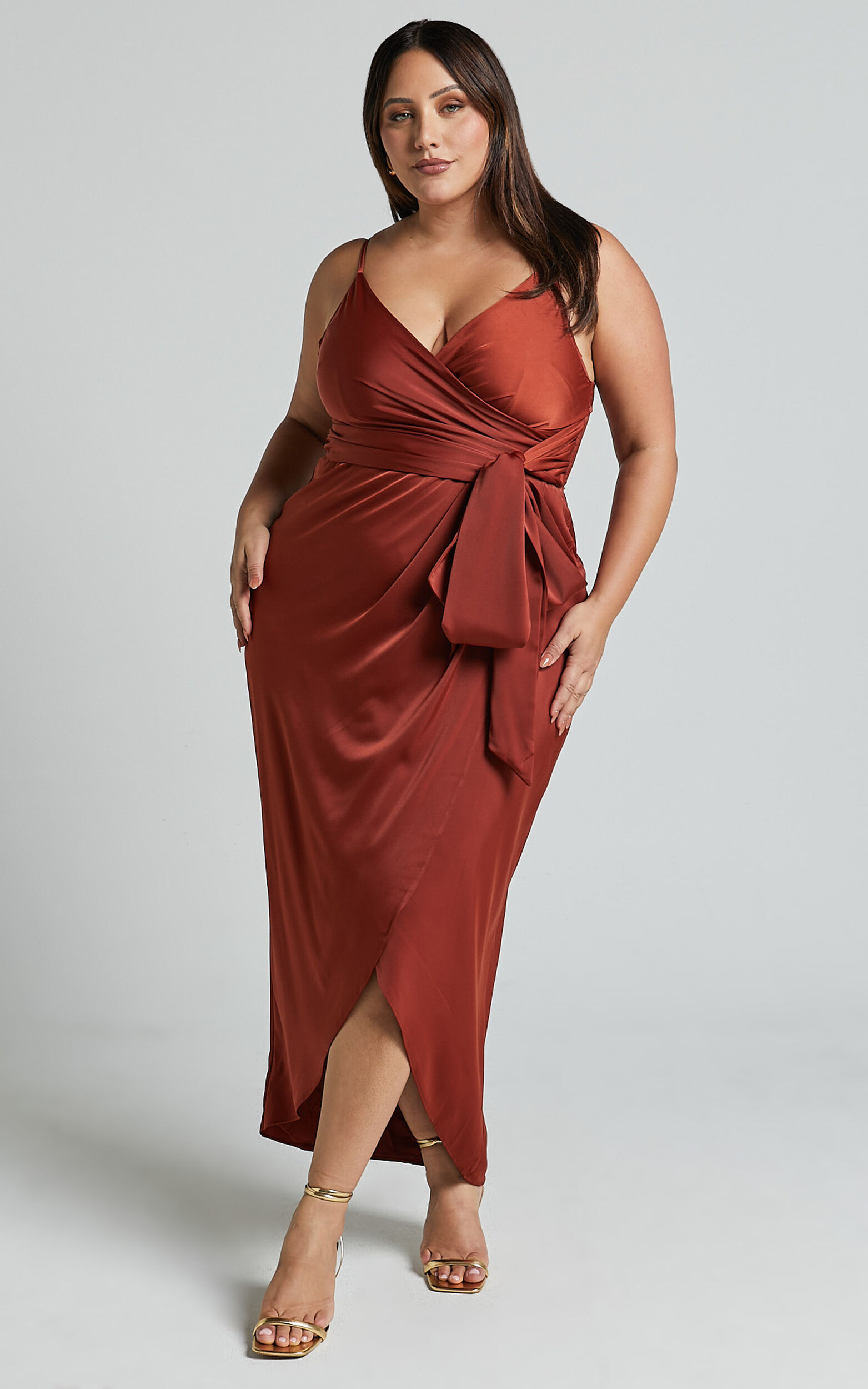 Showpo wrap dress shop