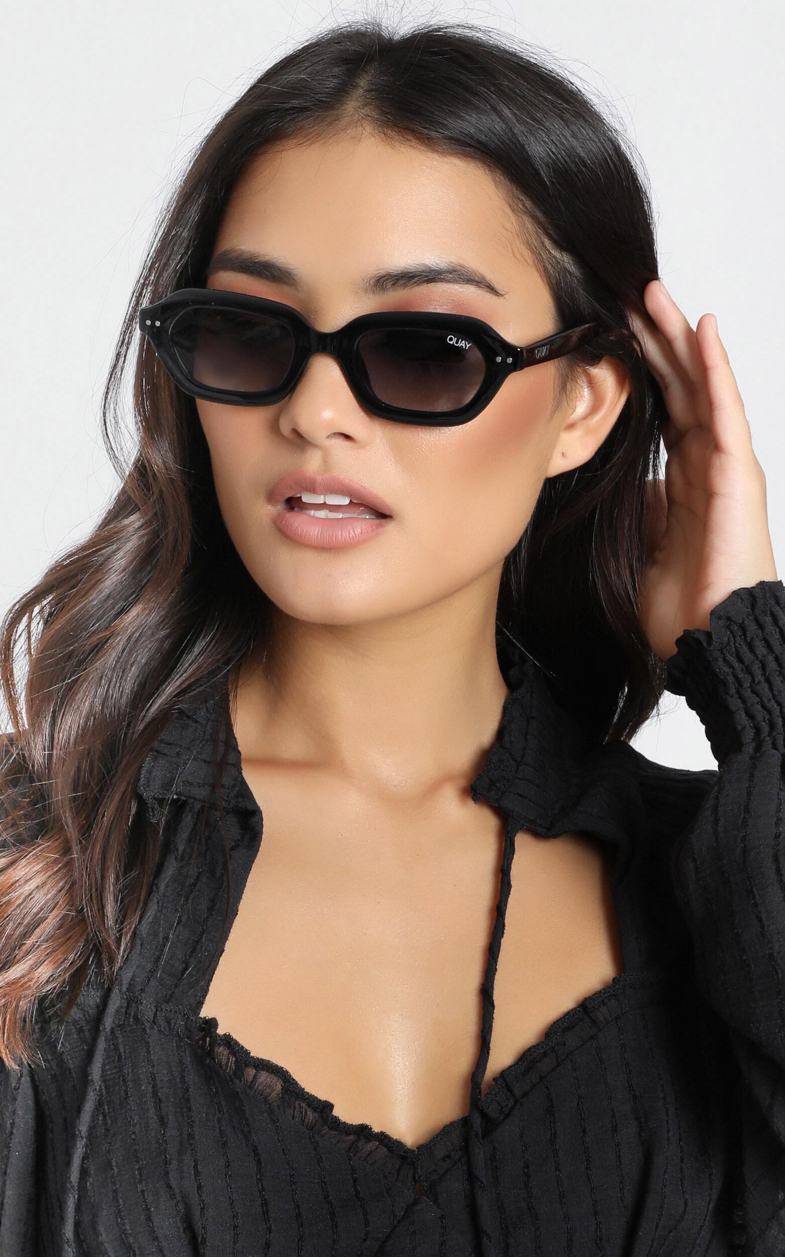 Quay Anything Goes Sunglasses In Black Showpo USA