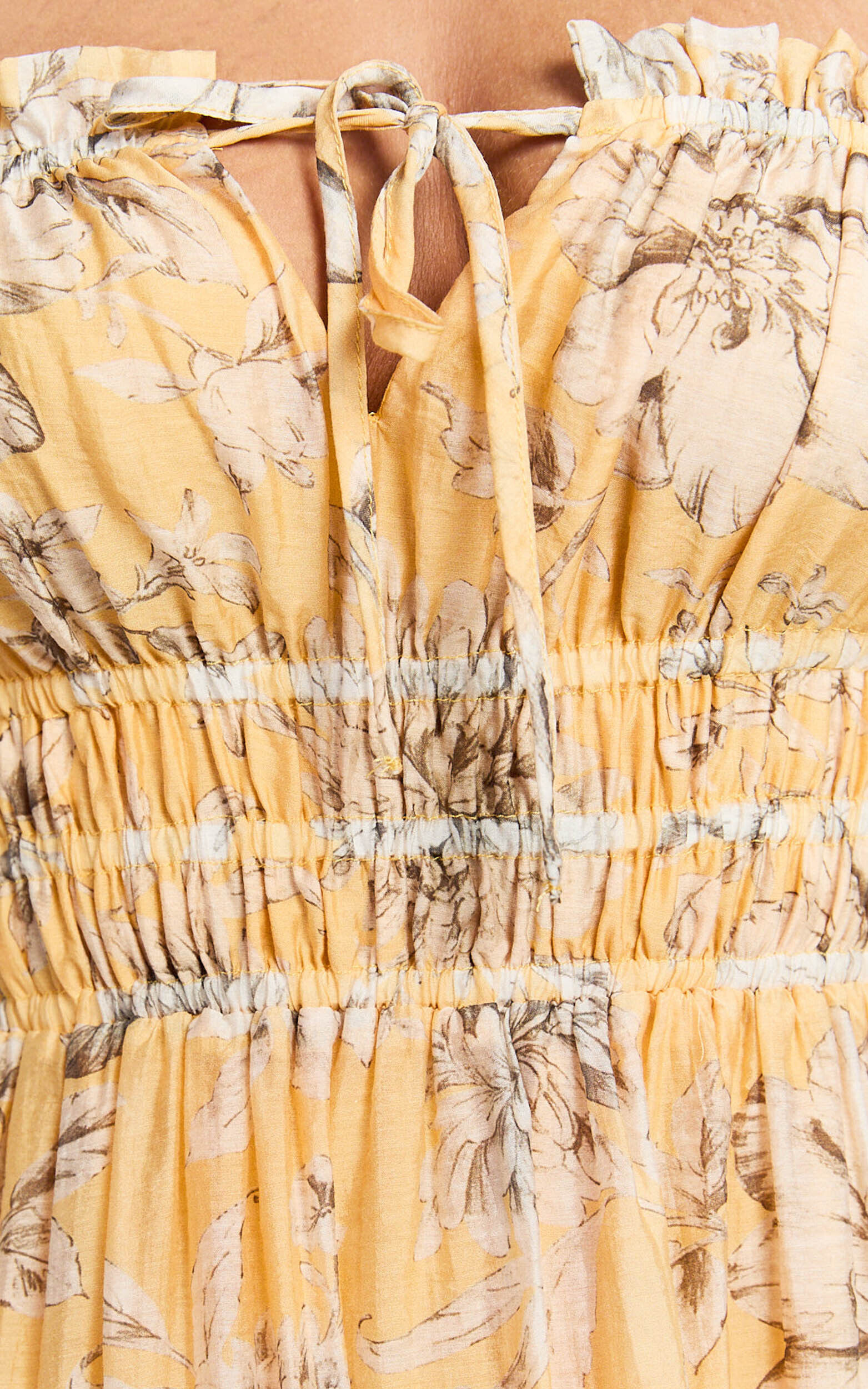 Zimmermann confetti scallop tie dress outlet