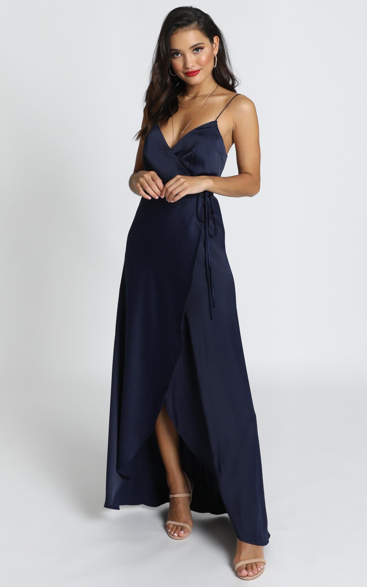 Showpo shop navy dress