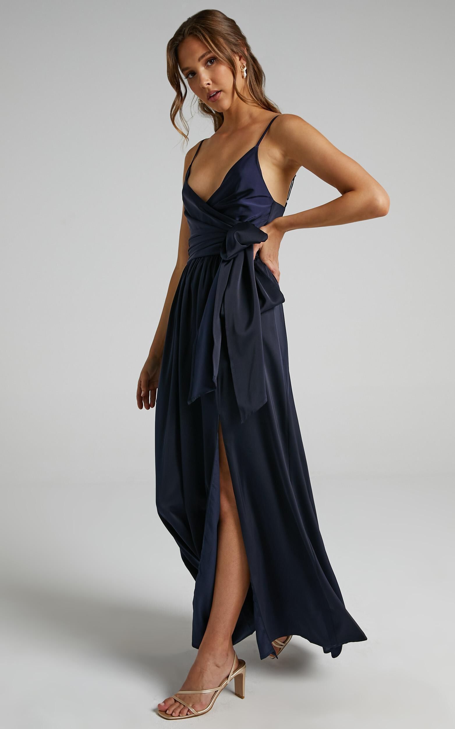 Revolve navy dress outlet