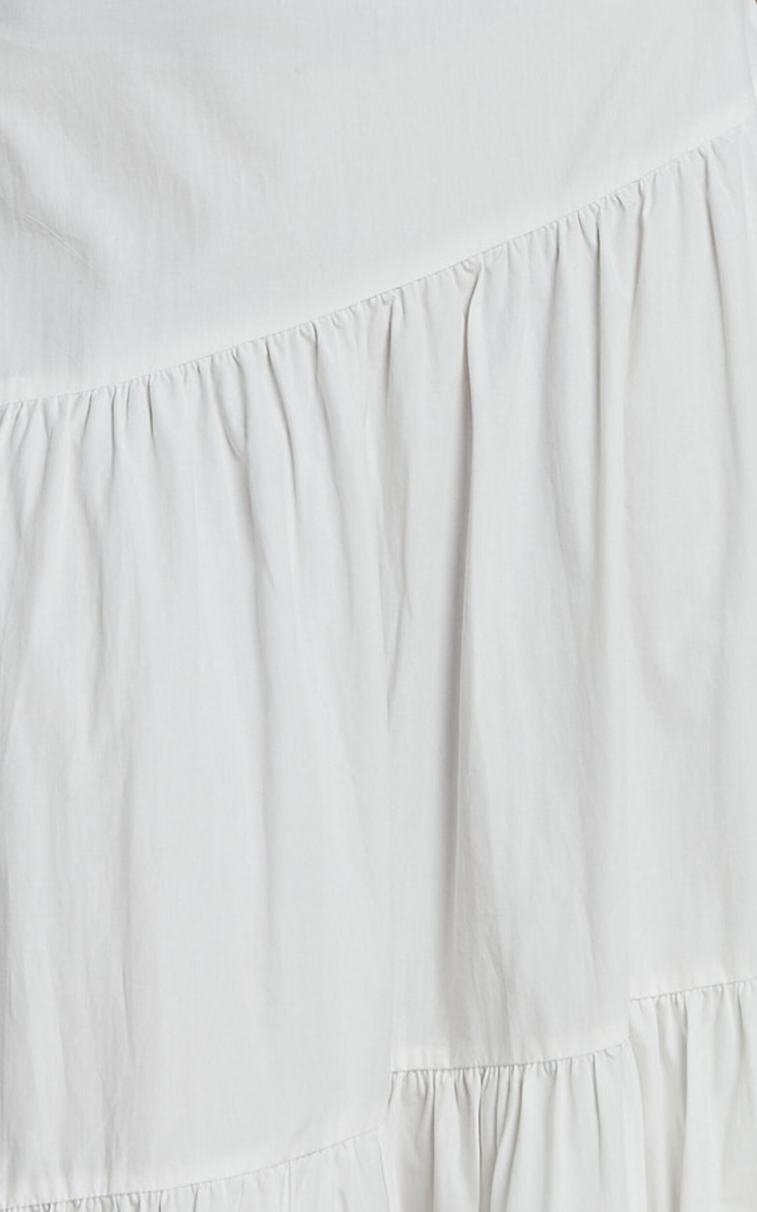 White midi skirt 08 top