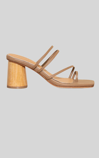 James Smith - Taormina Toe Strap Sandal in Island Tan