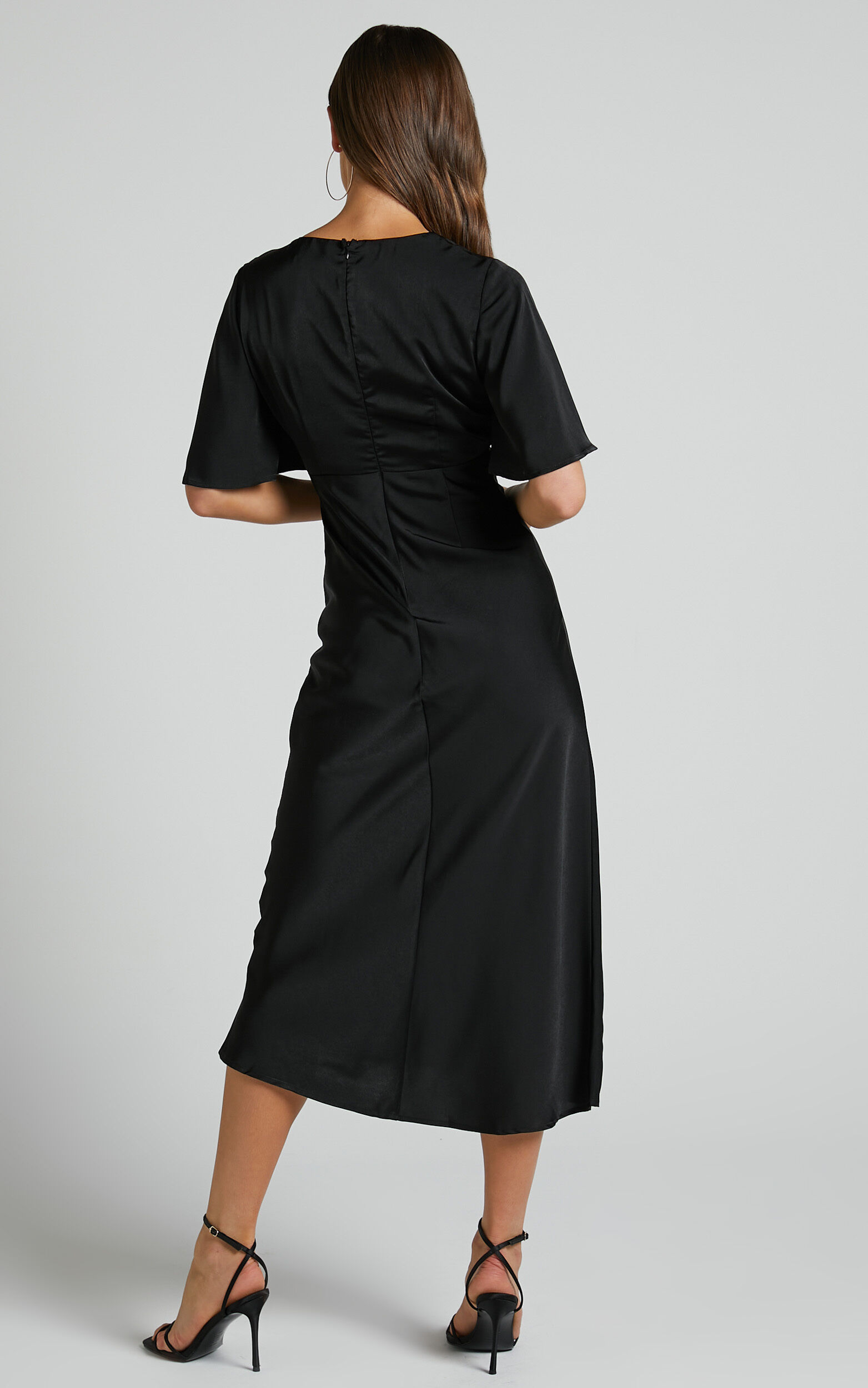 ★GLOWNY★ANGEL DREAM SLIP DRESS (BLACK)★正規品/直送料込 L'AGENCE Jodie V-Neck Slip Dress – blu29
