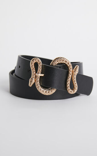 Dhivine Belt in Black