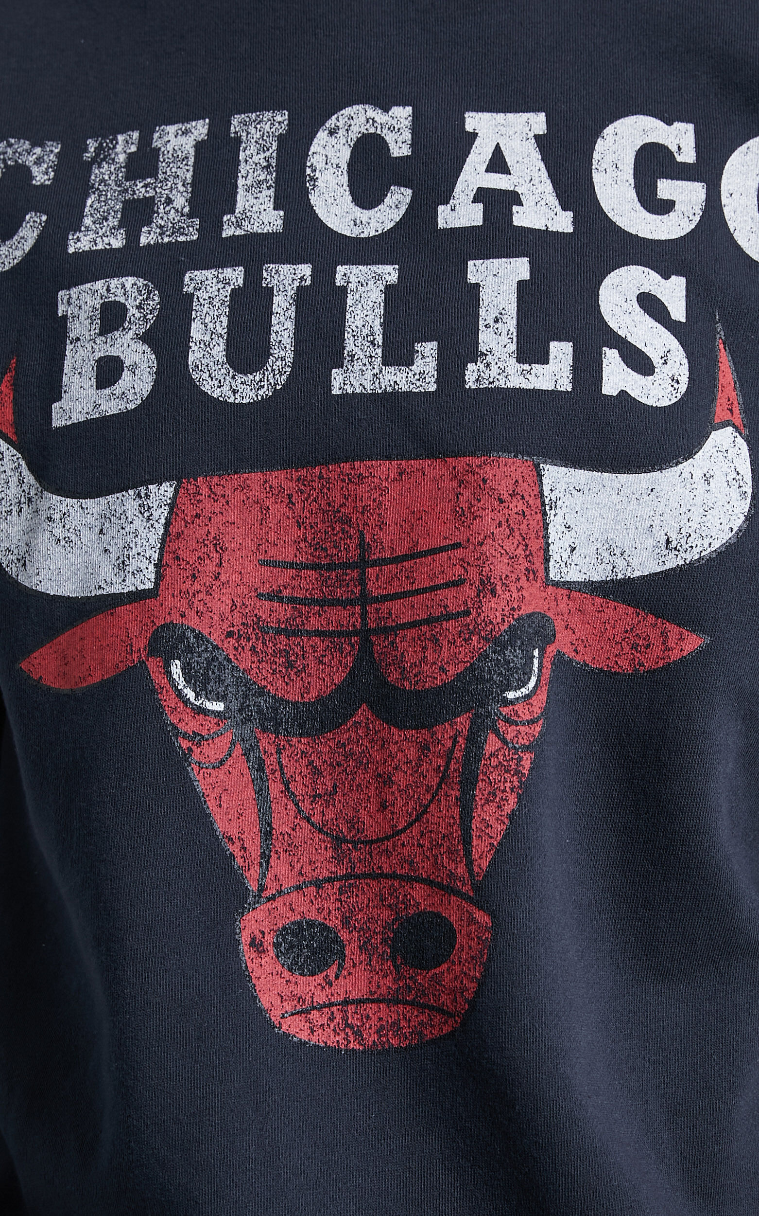 Mitchell & Ness - Chicago Bulls Vintage HWC Big Logo Crew in
