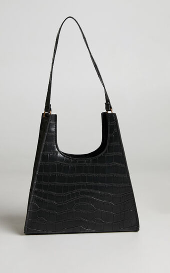 Rebecca Shoulder Bag in Black