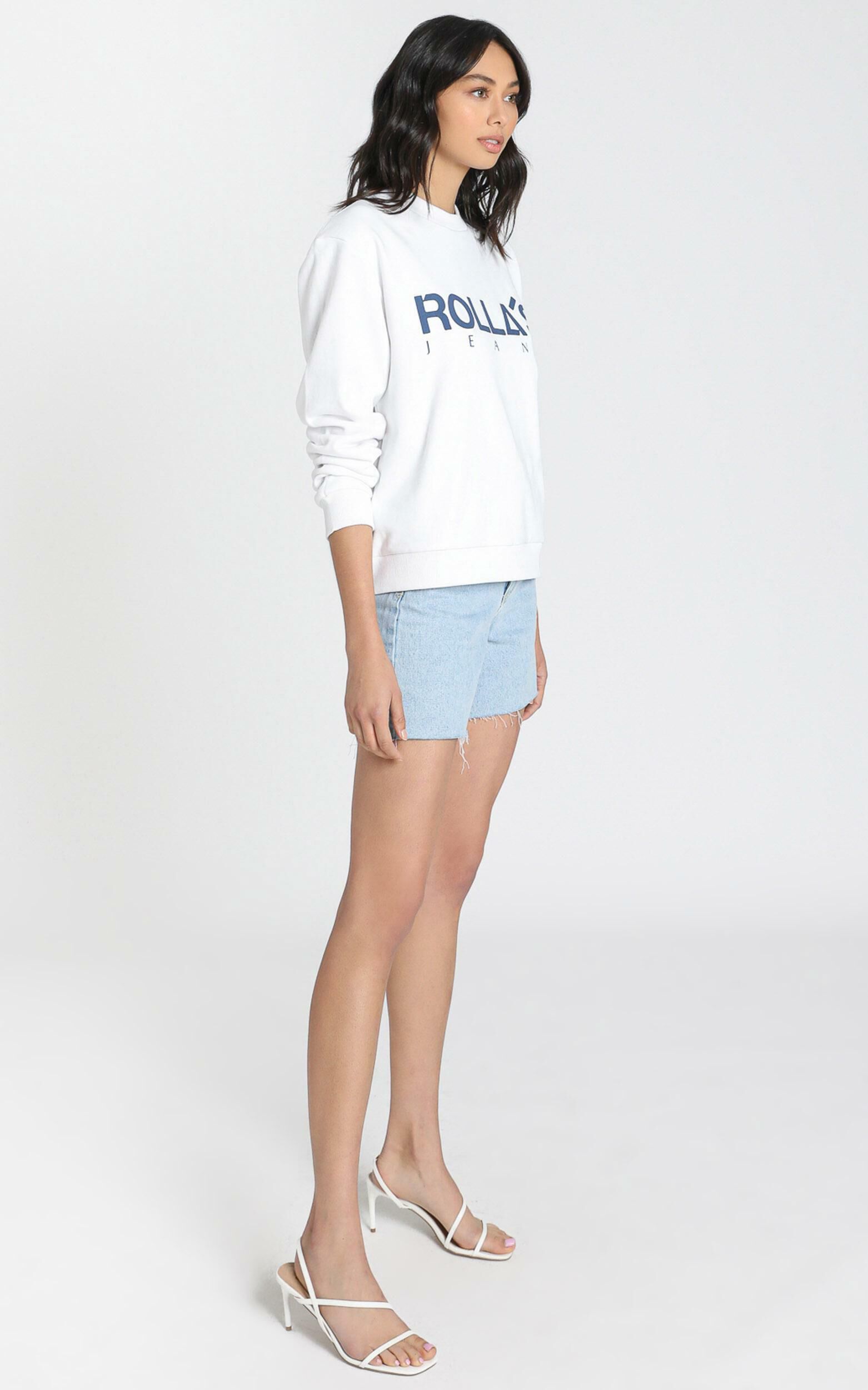Rollas vintage logo sweater hotsell