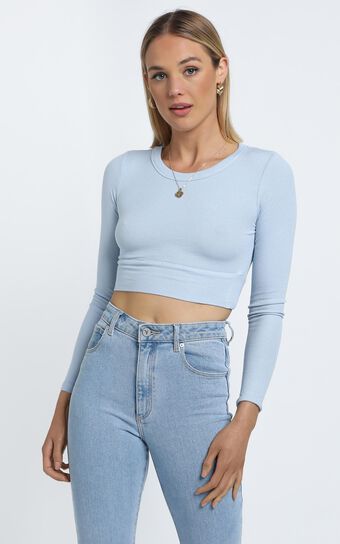 Asher Top in Blue
