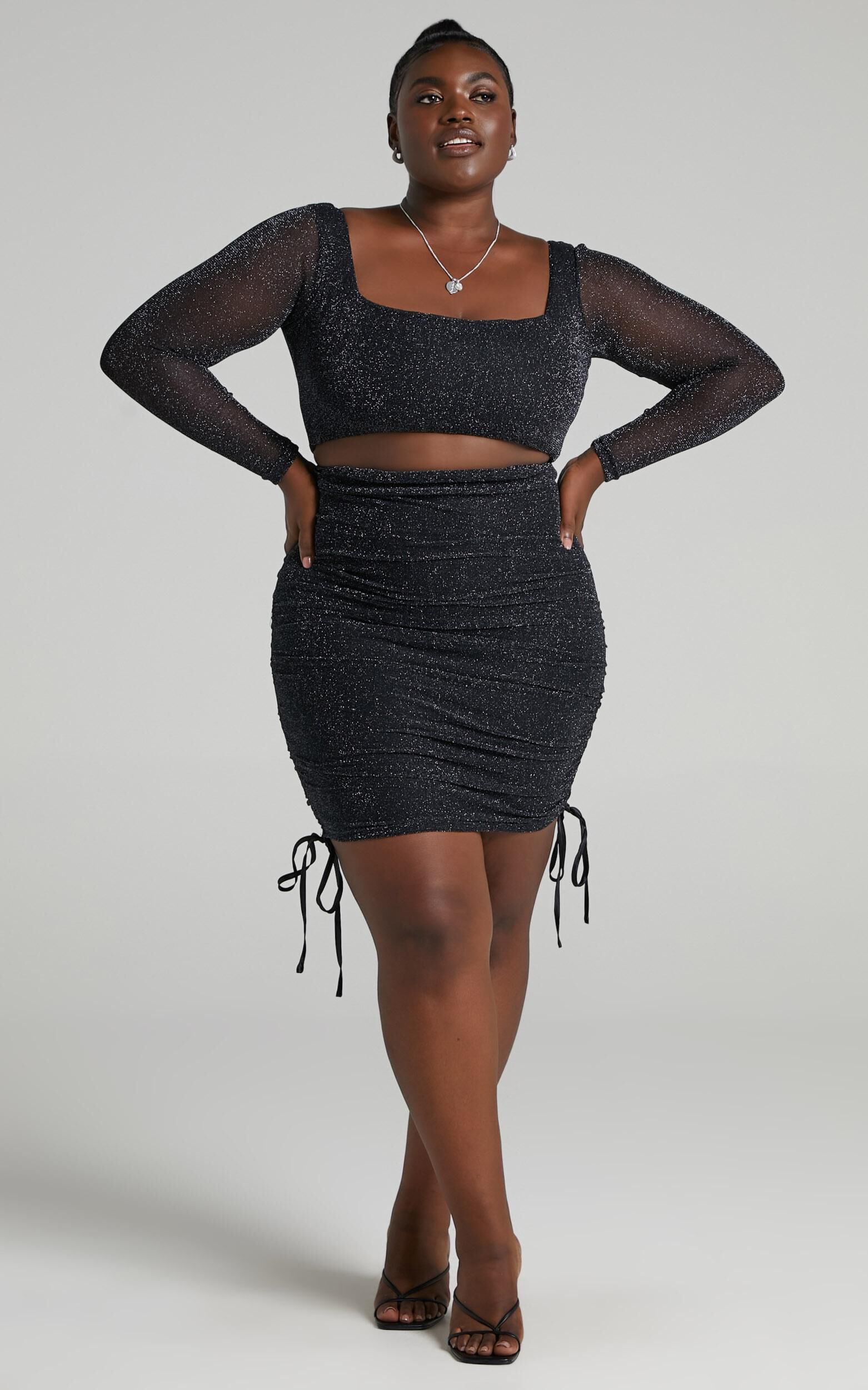 Glitter two piece best sale sets