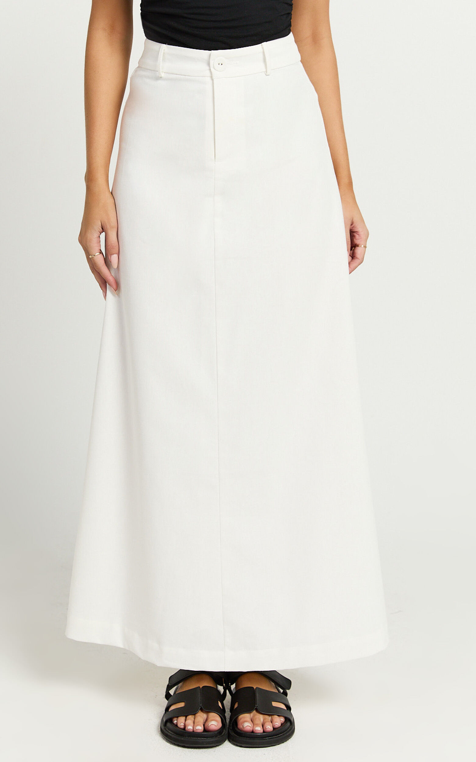 A line skirt maxi hot sale