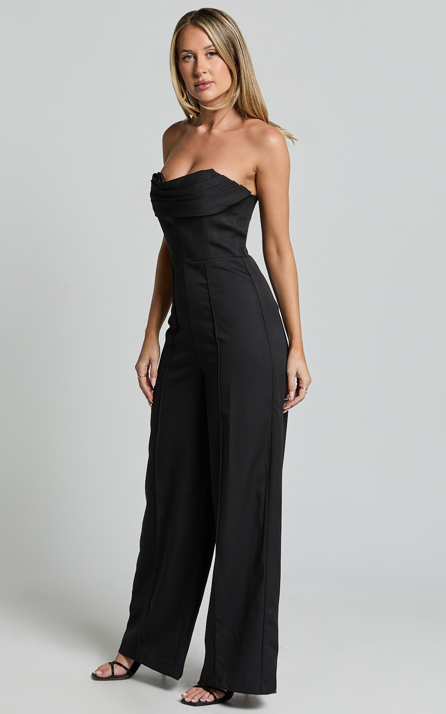 Strapless black jumper cheap