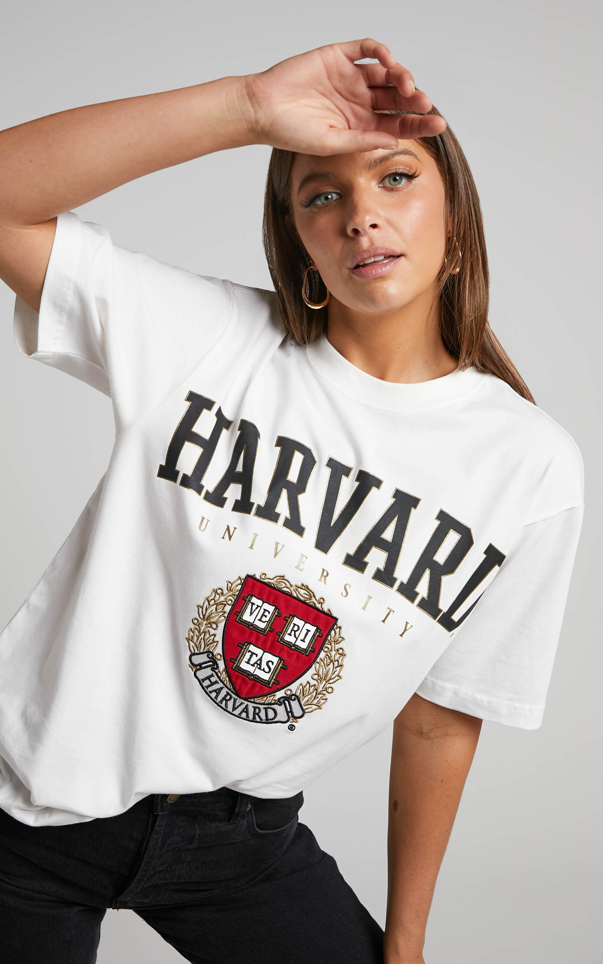 Bershka harvard sweatshirt shop