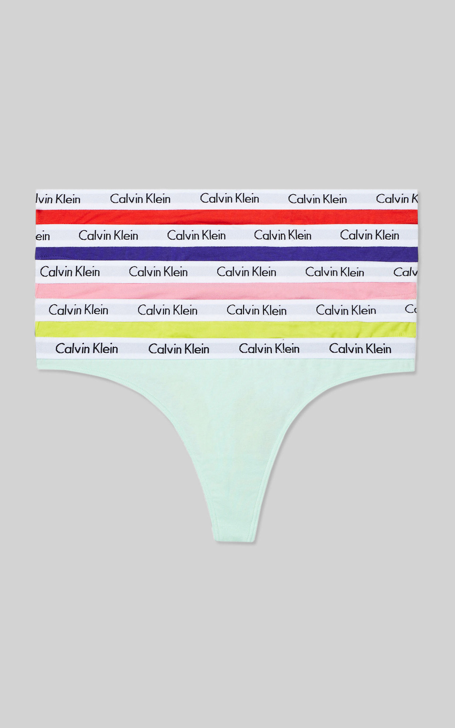 Calvin Klein Pride Carousel Thong 5 pack in Multi Pack Showpo EU