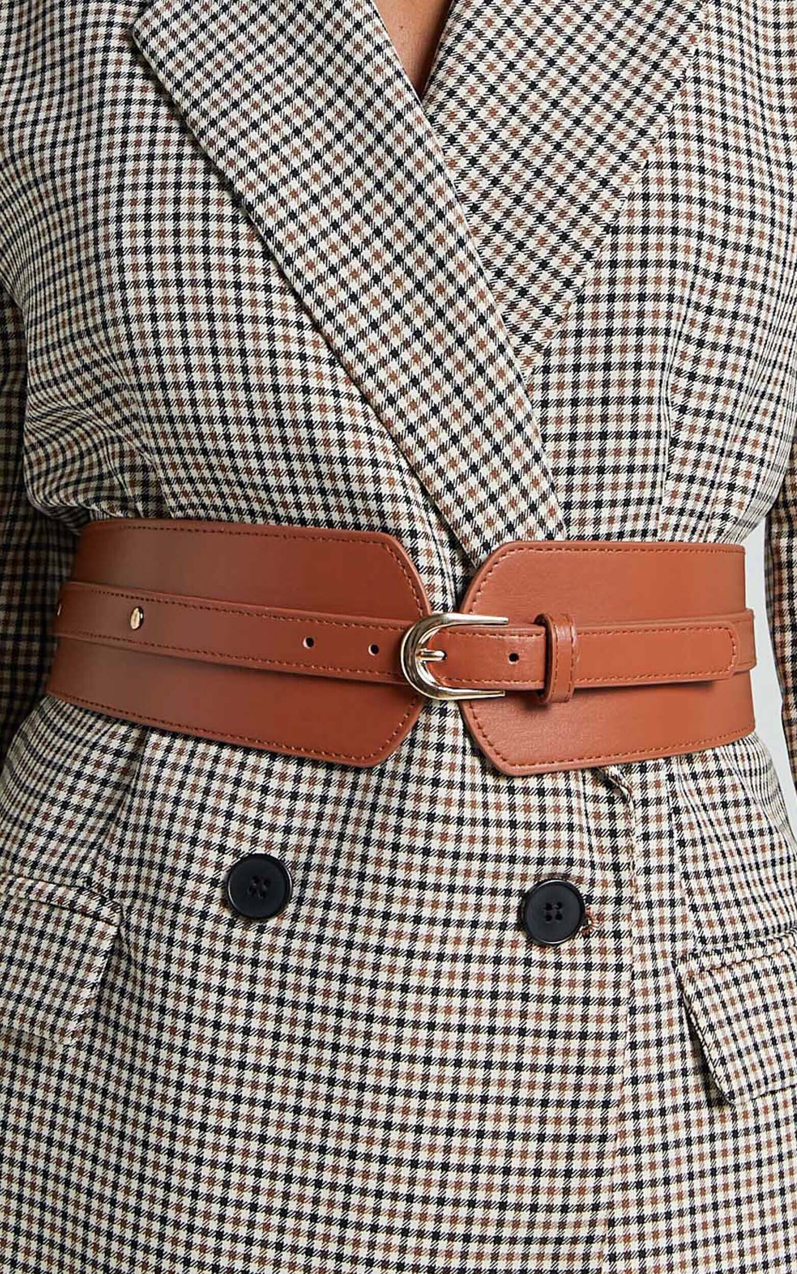 Prisha Belt in Tan - OneSize, BRN1