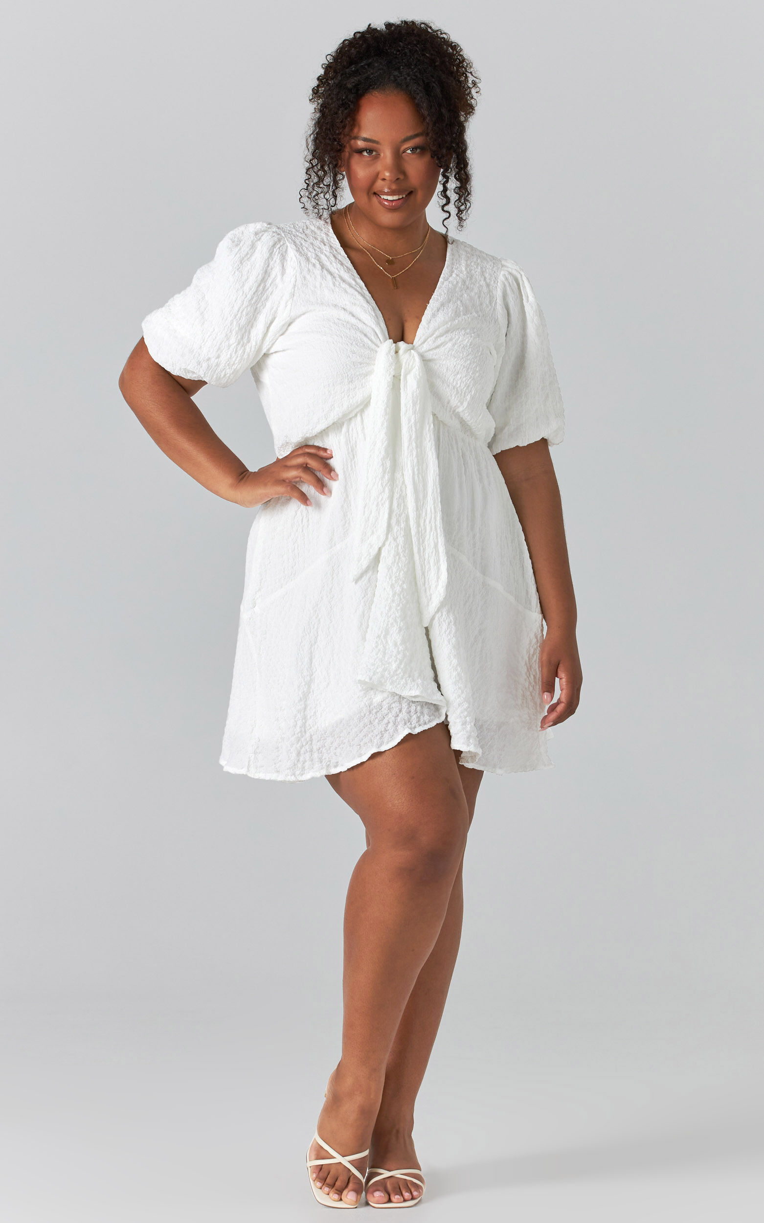 White clearance summer clothing