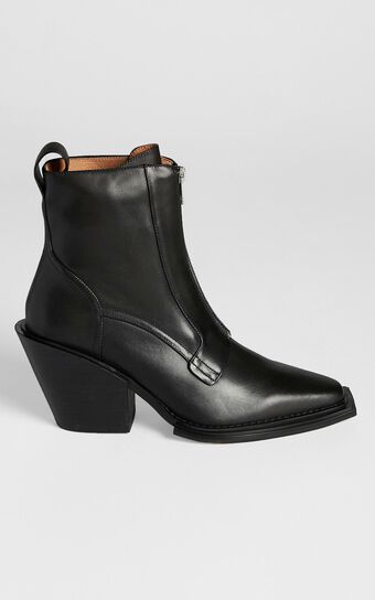 Alias Mae - Jordan Boots in Black Burnished