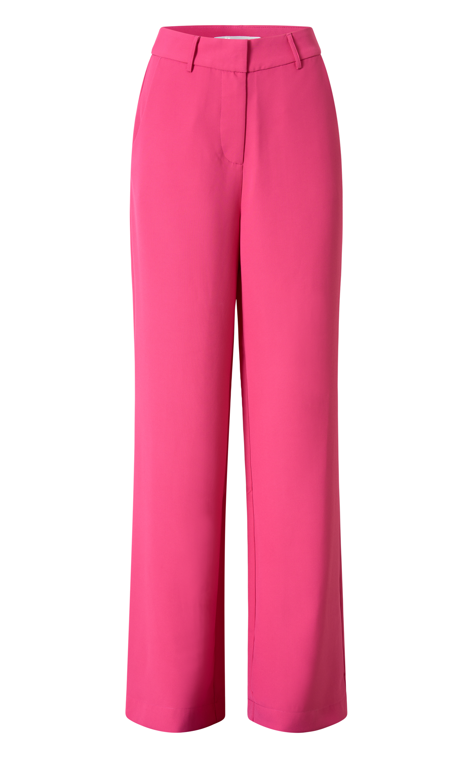 Hot Pink Pants Outfit  High Waist Hot Pink Aesthetic Slit Pants