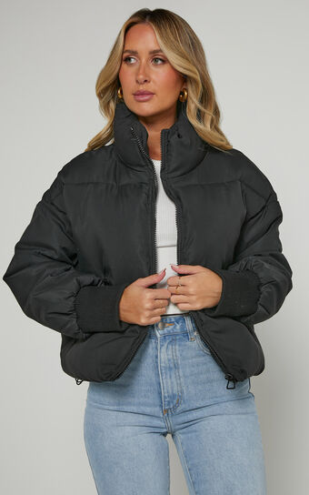 Windsor Jacket - Puffer Jacket in Black