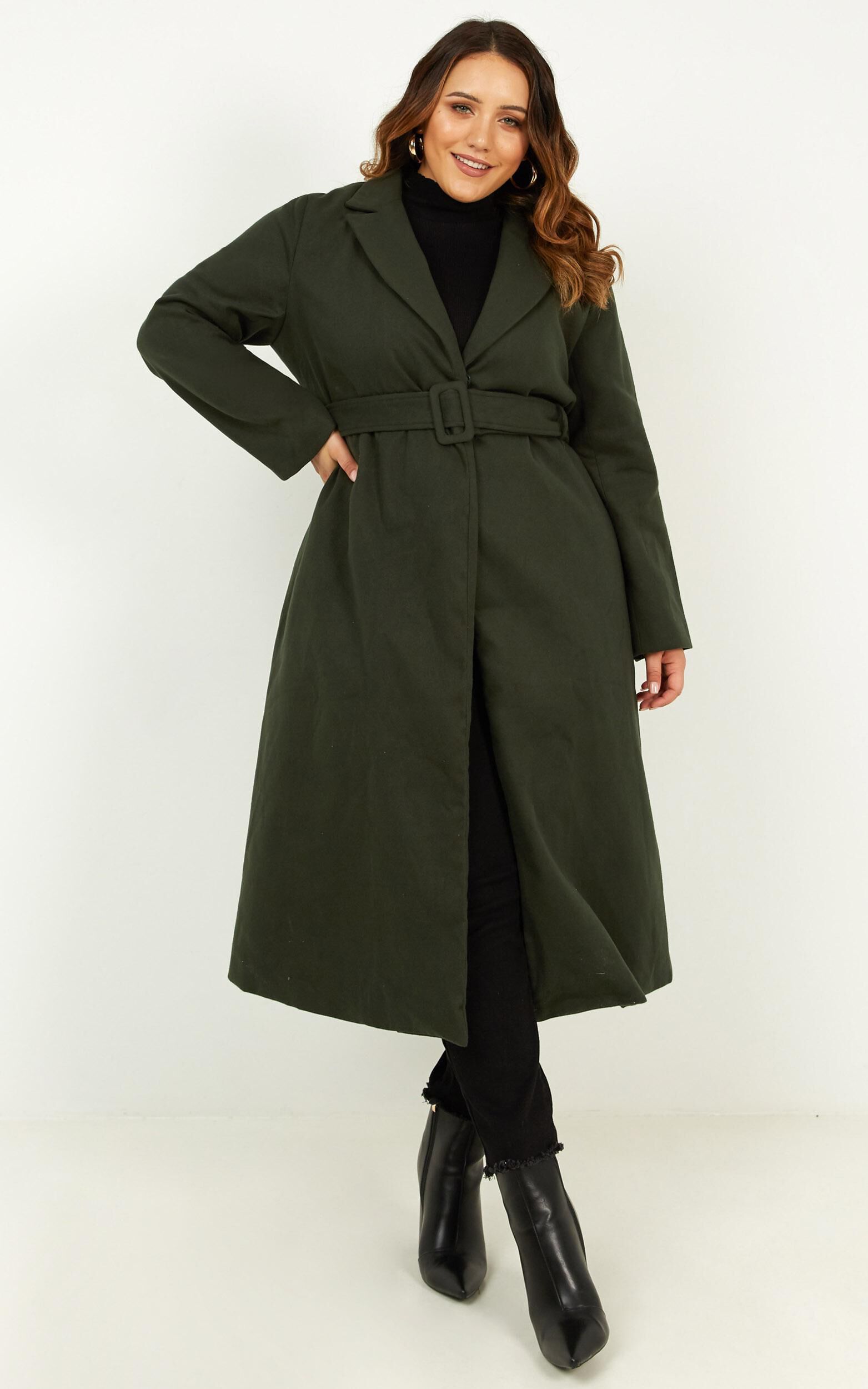 Green With Envy Jacket In Forest Green | Showpo