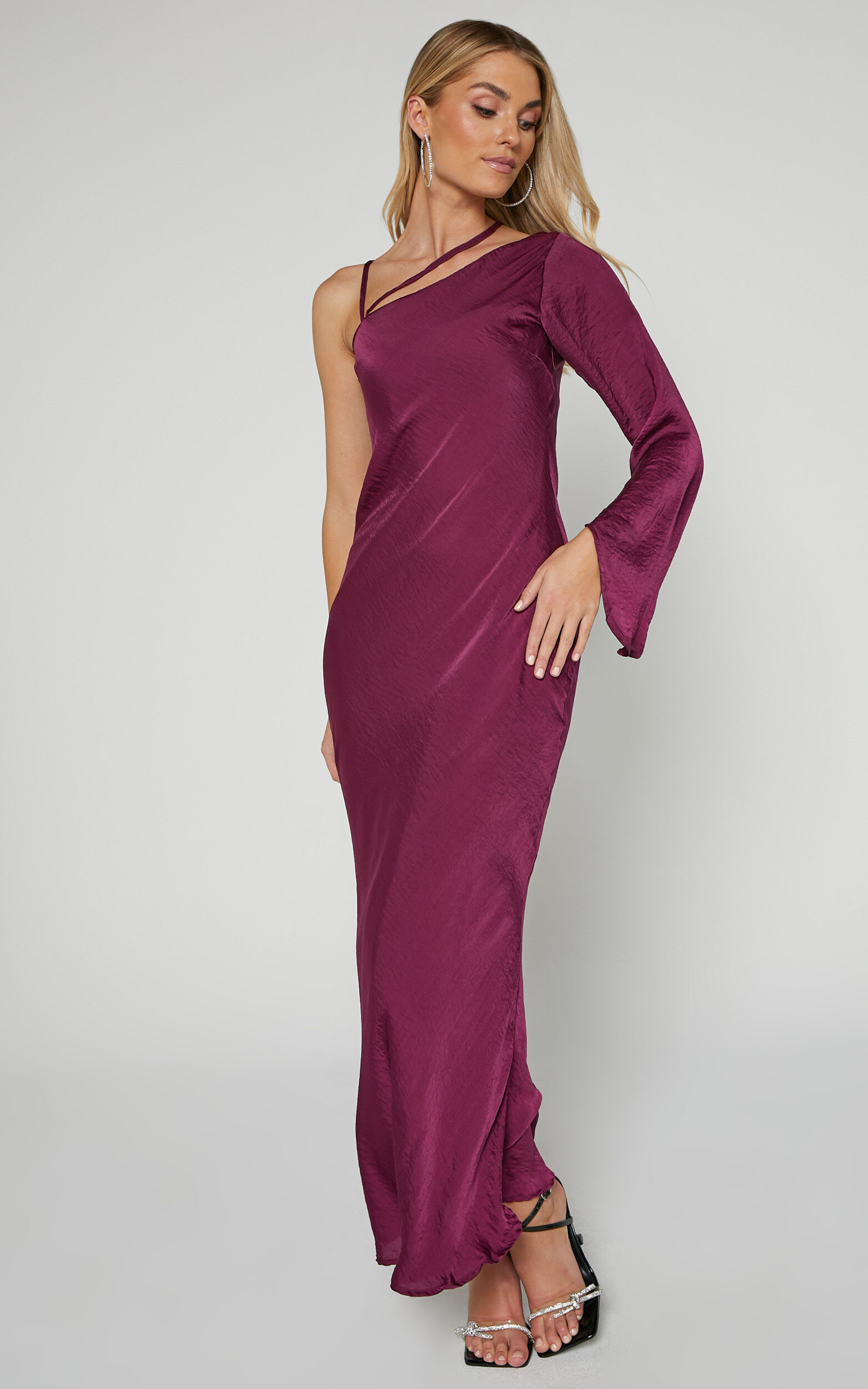 Halter dress formal mid length cheap
