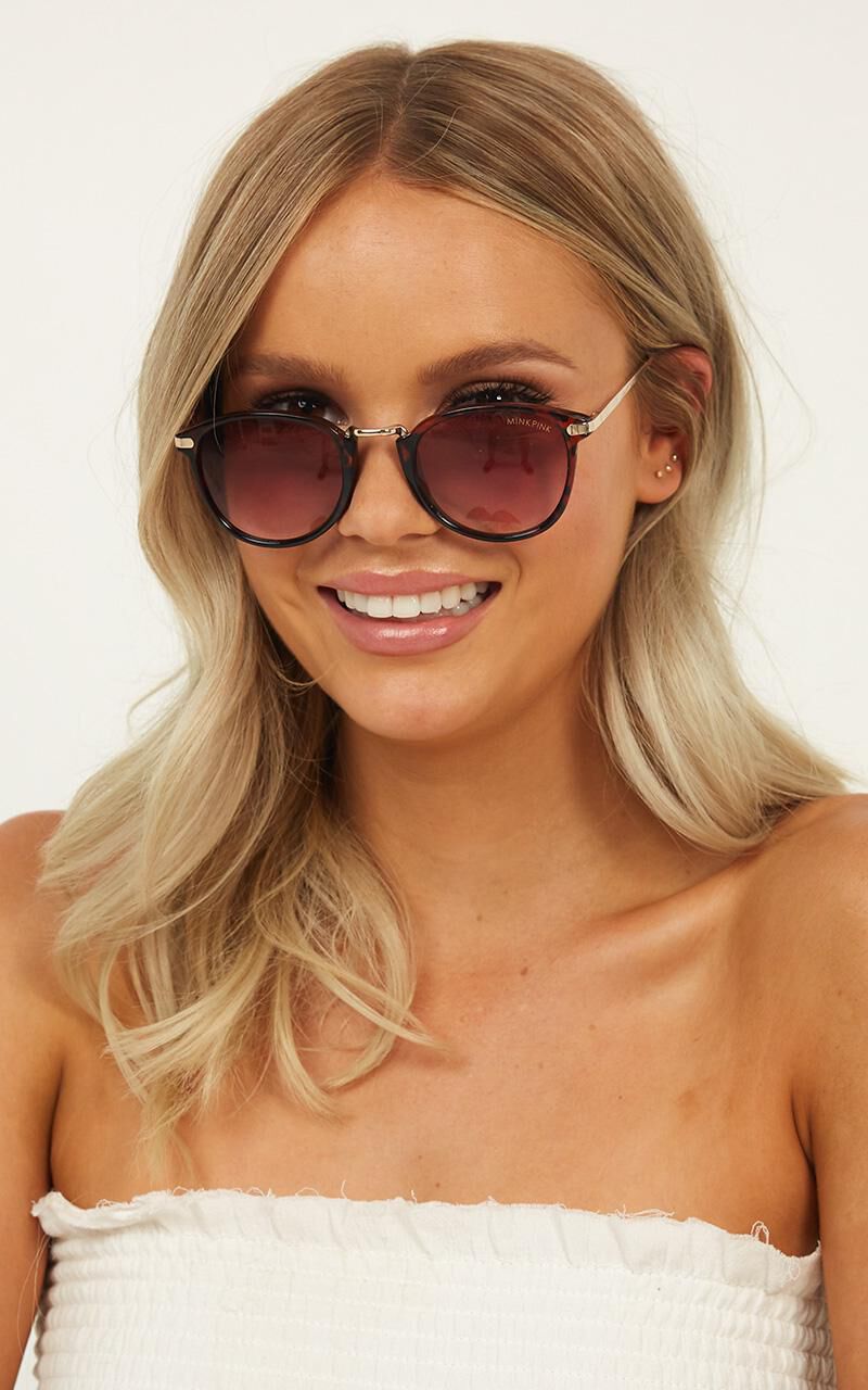MinkPink Reality Bites Sunglasses In Tort Showpo USA
