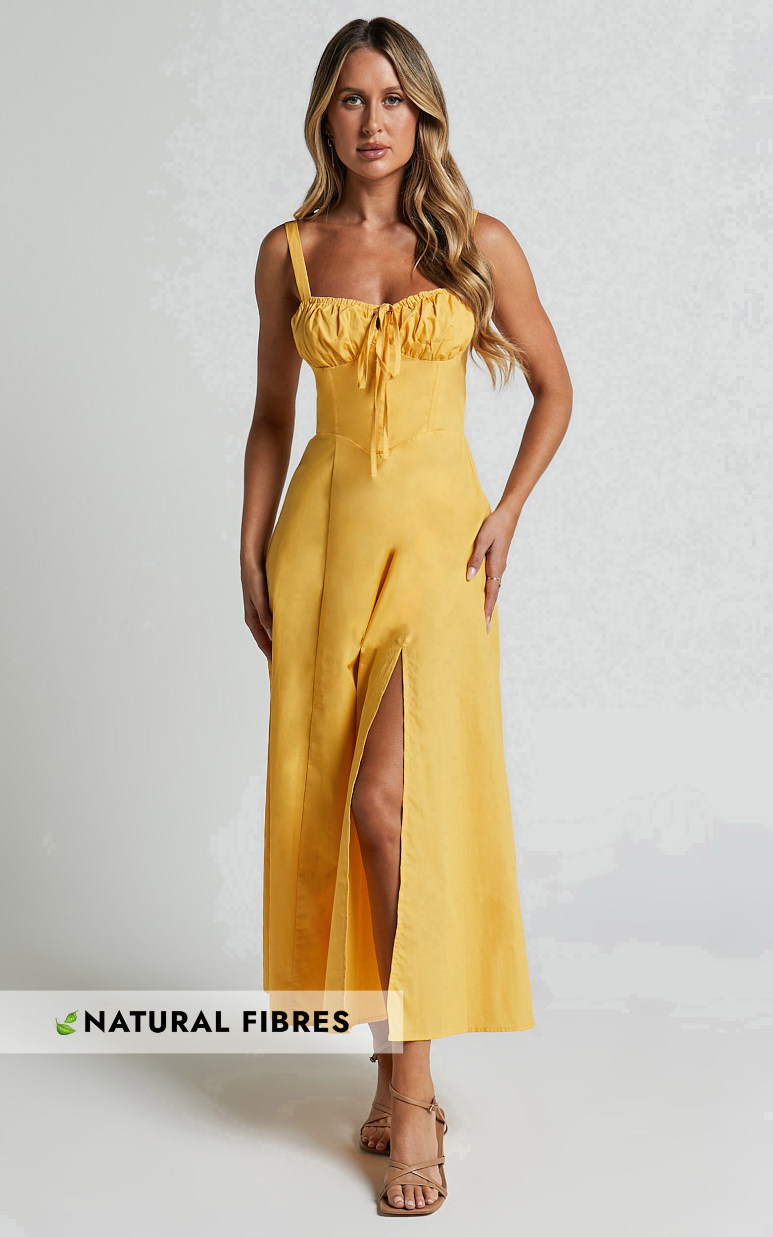 Fitted bodice dress top