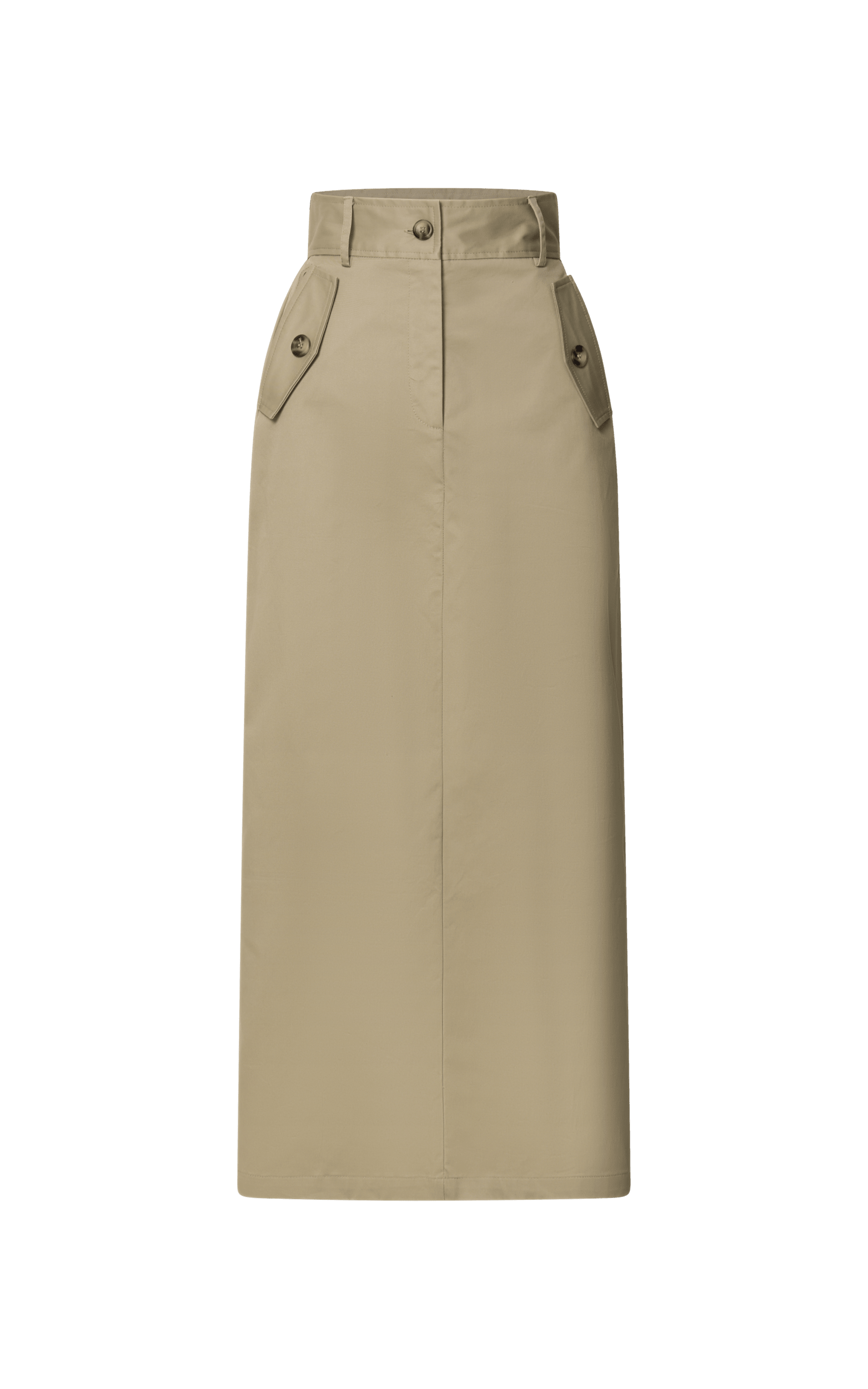 Anna Midi Skirt - High Waisted Cargo in Sand | Showpo USA