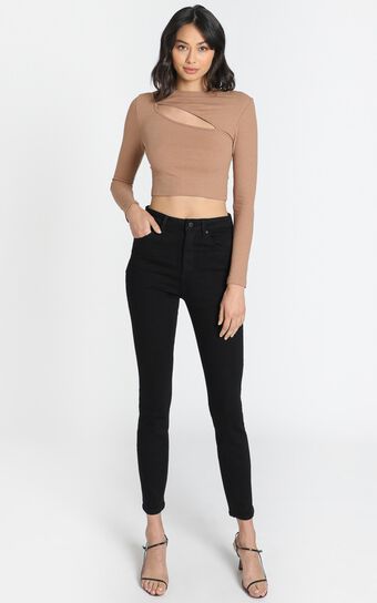 Neuw - Marilyn Skinny Jeans in Blackest Silk