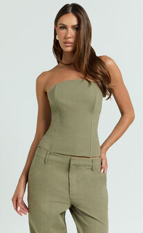 Lioness - Untamed Bodice in Sage
