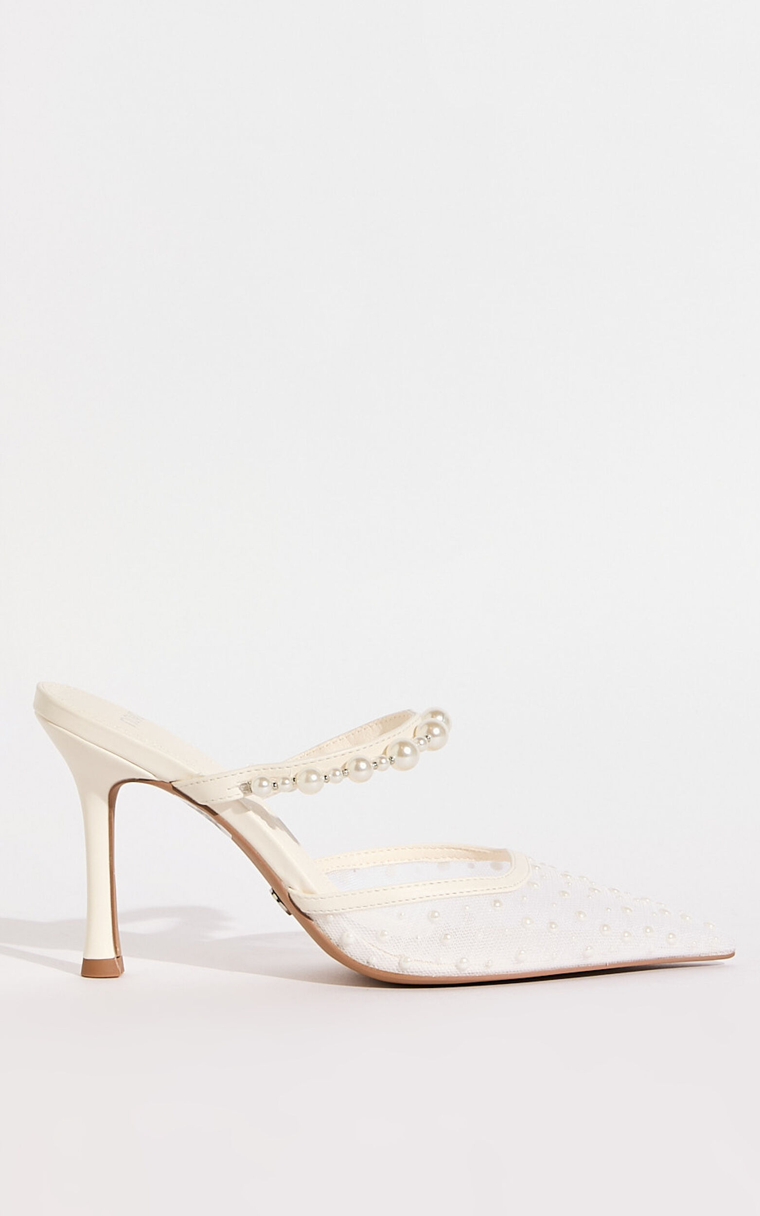 Novo Intimidate Heels in White Showpo USA