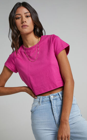 Getting What I Want Top in Berry