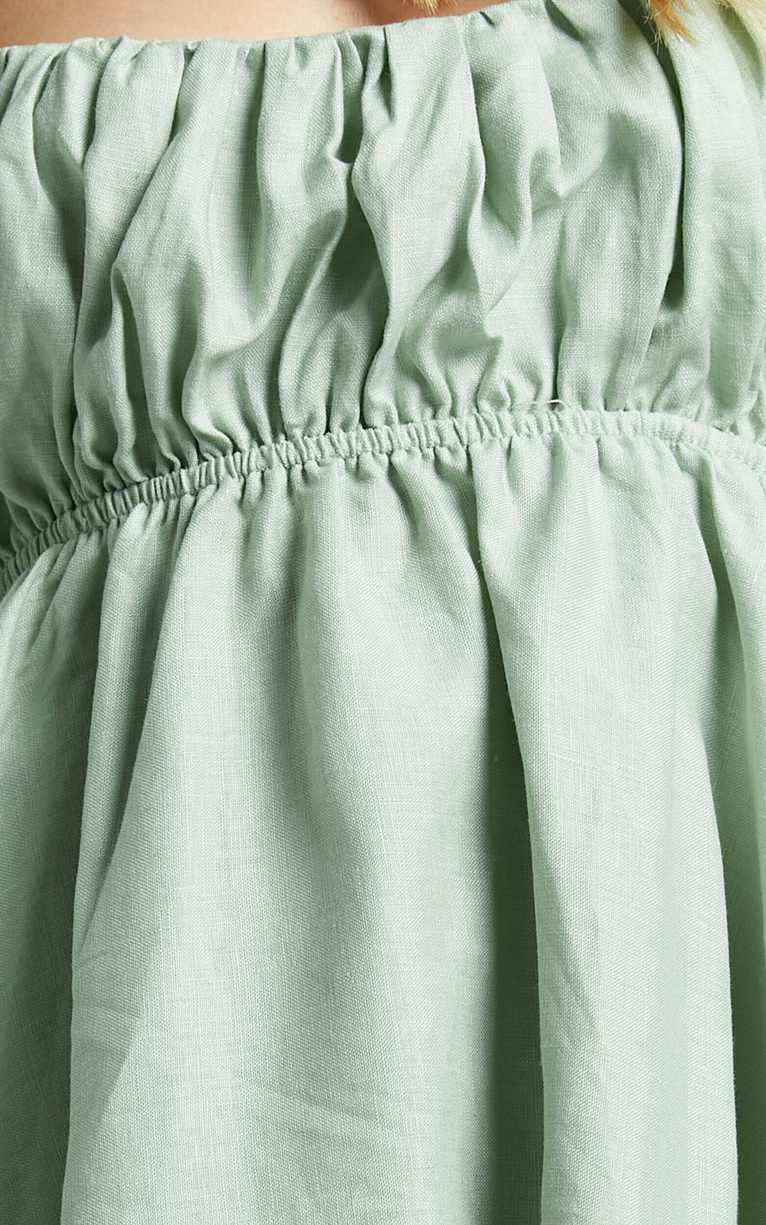 Amalie mini hot sale dress sage