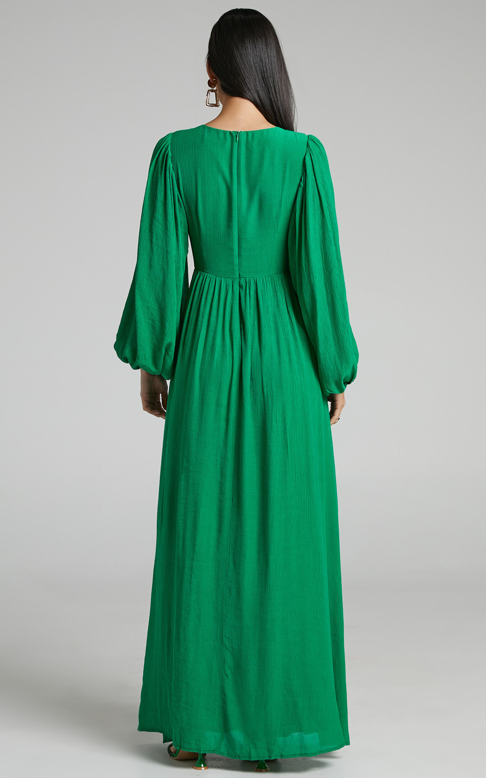  Green Maxi Dress