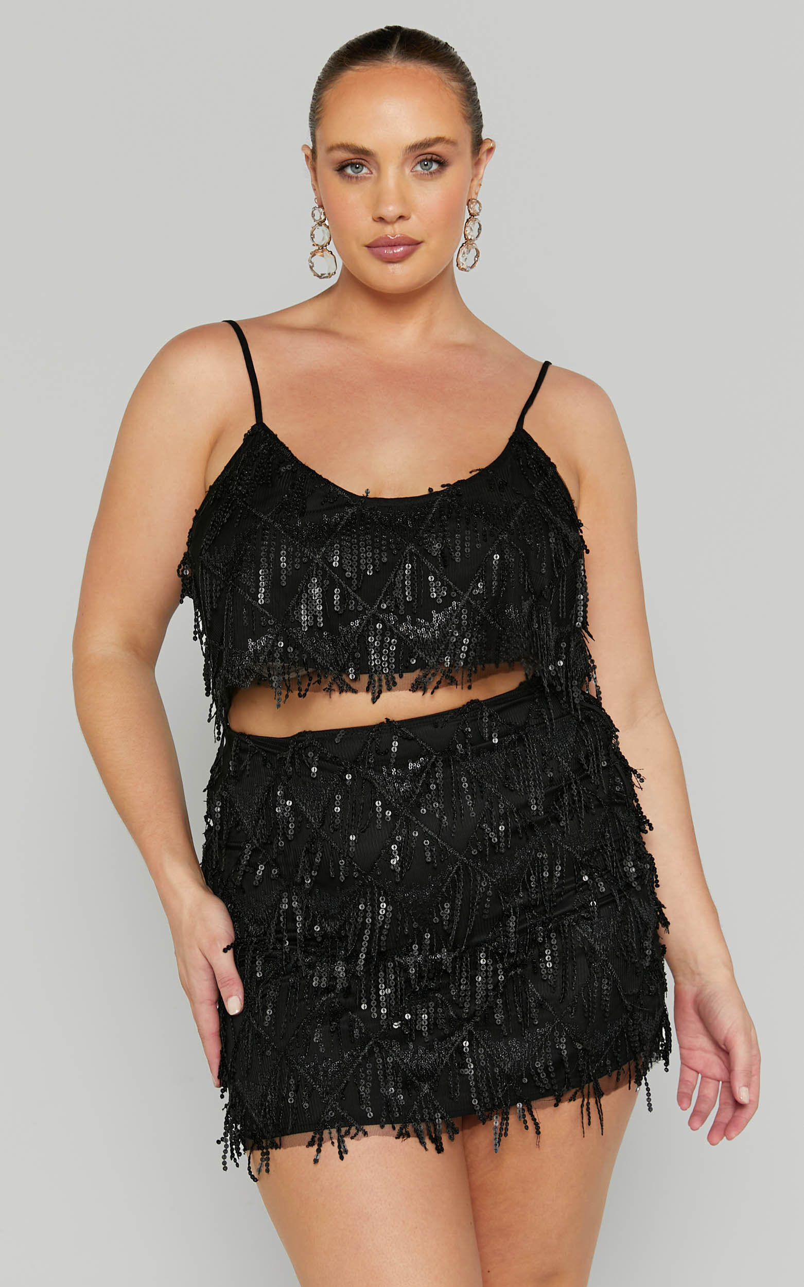 Sequin pencil skirt 7 little 2025 words