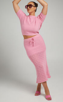 Rue Stiic - Elina Knit Top in Pink