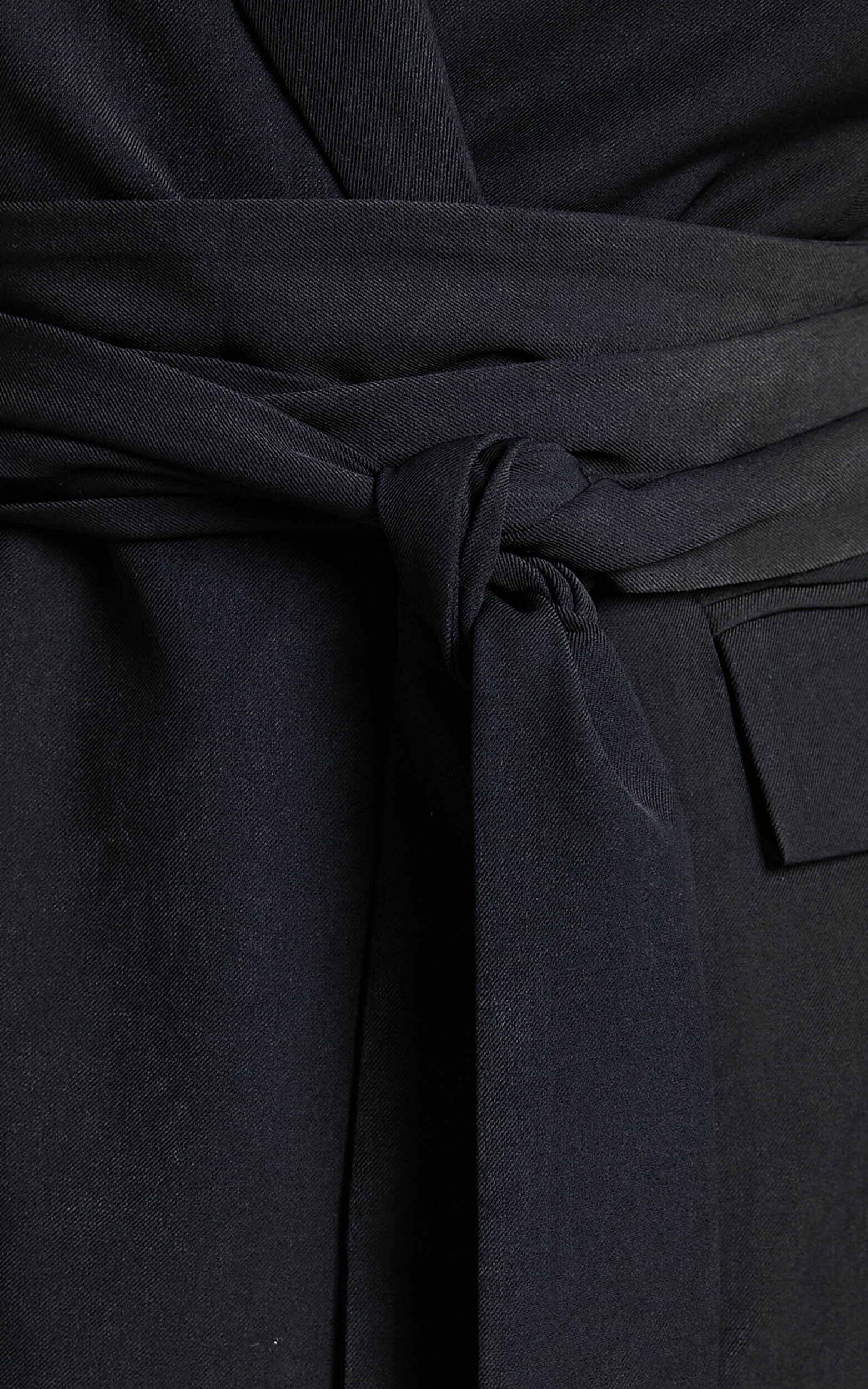 Antoni Belted Blazer in Black | Showpo USA