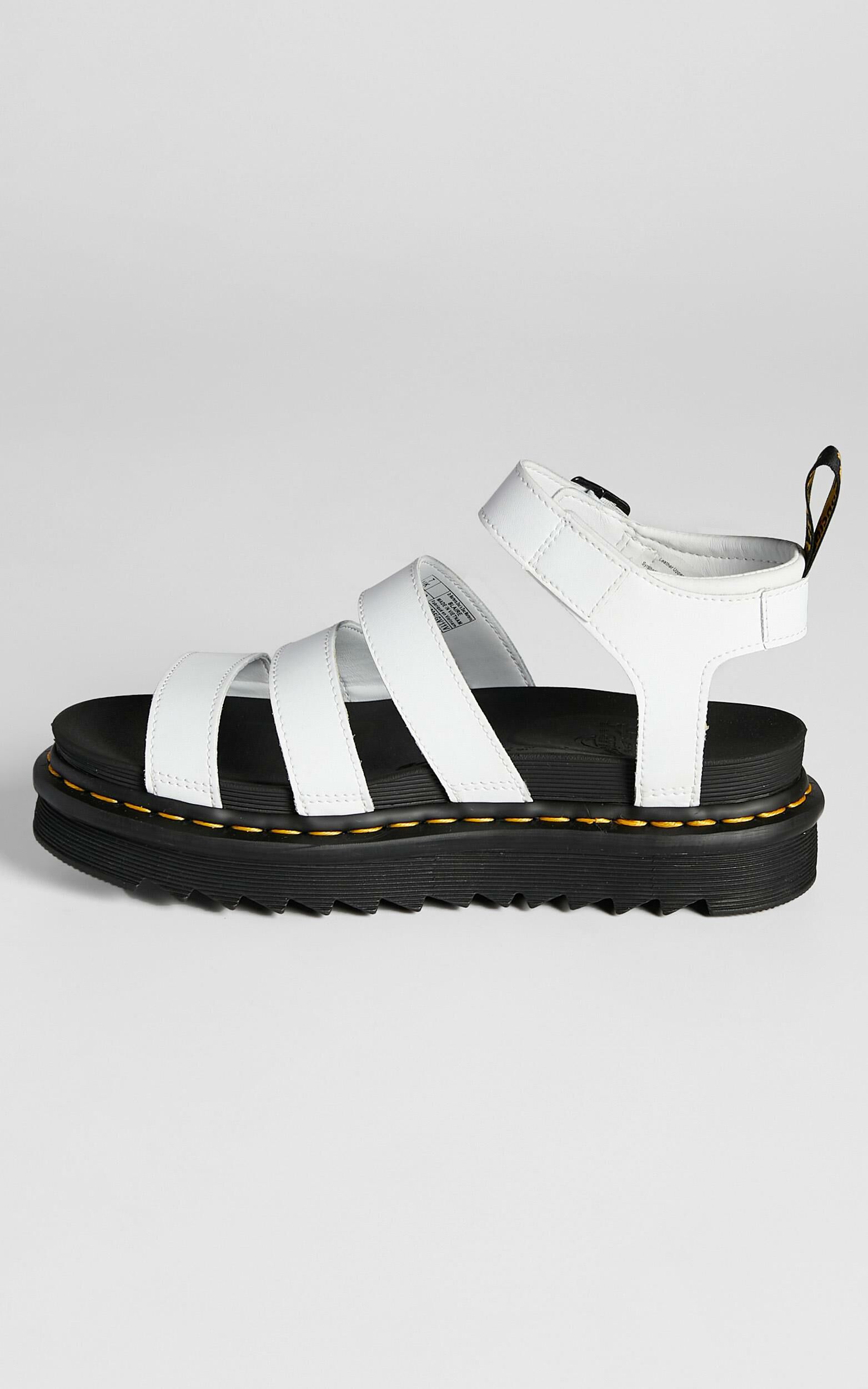 Dr marten discount blaire sandals white